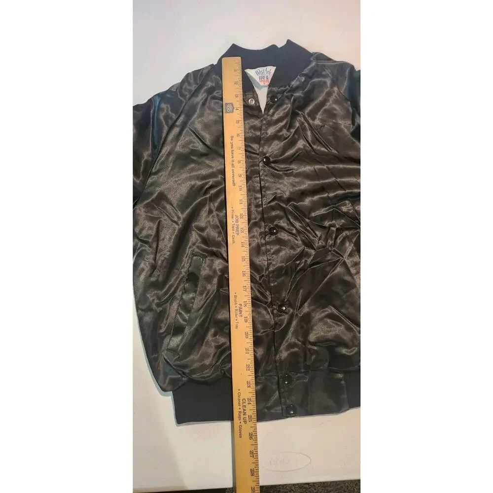 Vintage 80's Encore Dance Studios satin jacket Small